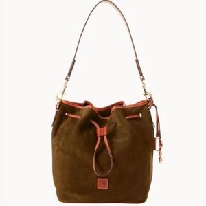 Dooney & Burke Suede Drawstring